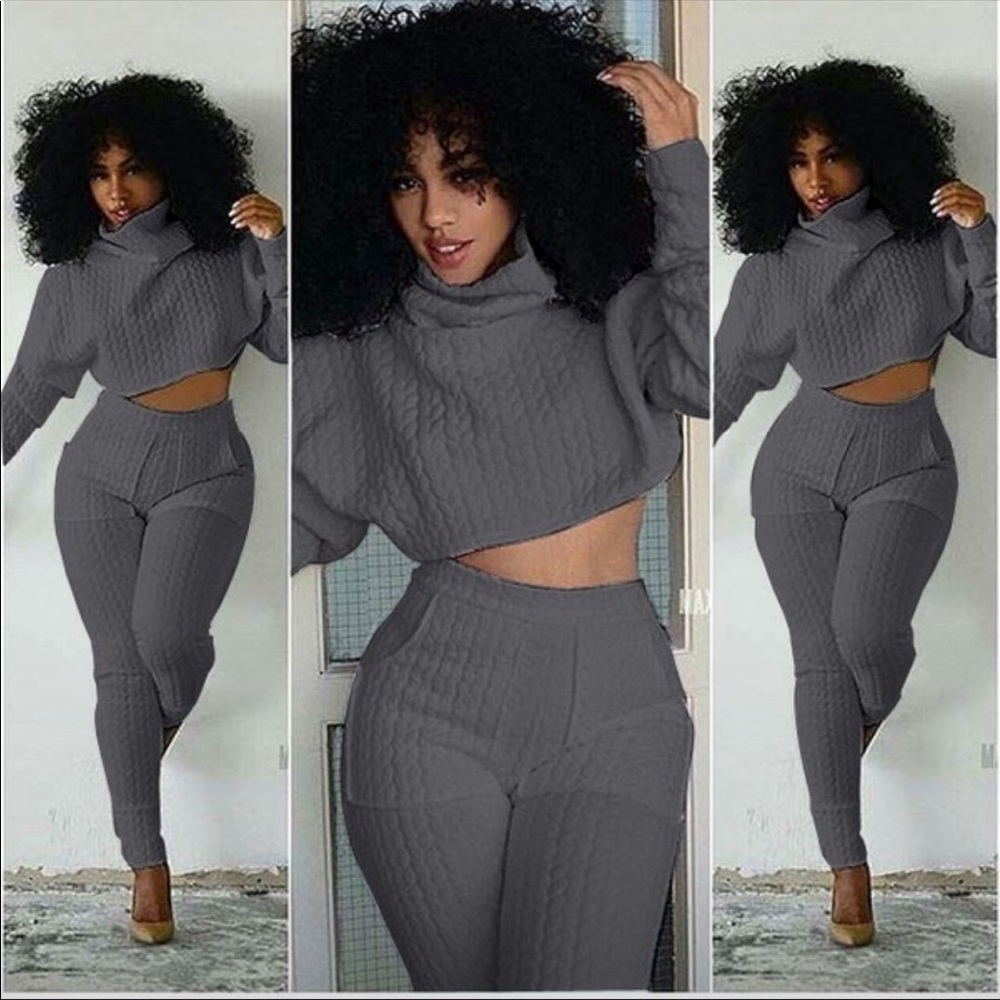 NWOT Super Soft and warm tracksuit Sz XXL Gray